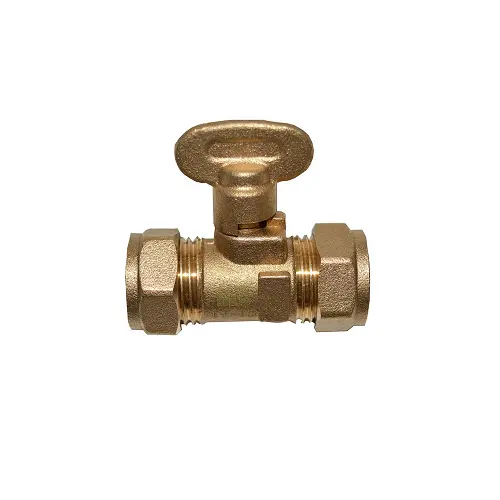 [11BBG15X] Gas Cock 15mm Comp FanKey