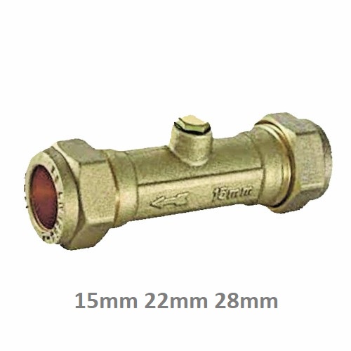 [11BCD22] Check Valve 22 Double