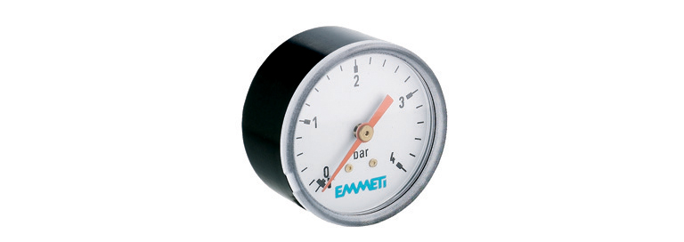Pressure Gauge 4B 1/4" Back Inlet