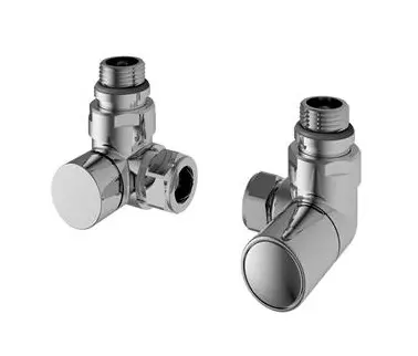 Rad Valve Corner Pair Chrome-K 