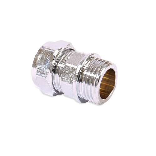 [11CC15M] Chrome Compression 15 x 1/2" Male Iron
