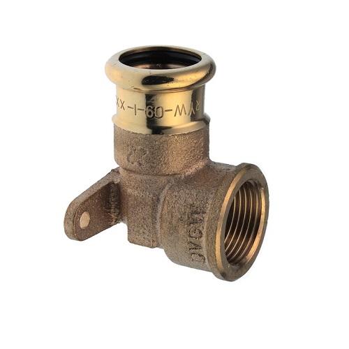 [11CX15NP] XPress 15mm WallPlate Elbow 90°