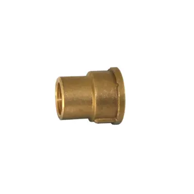 [11JB76C] Brass Reducing Socket F 1" x F 11/4"