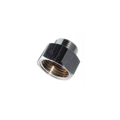 [11JB43DAC] Chrome Hex Bush 1/2 Fi x 3/8 Mi CP***