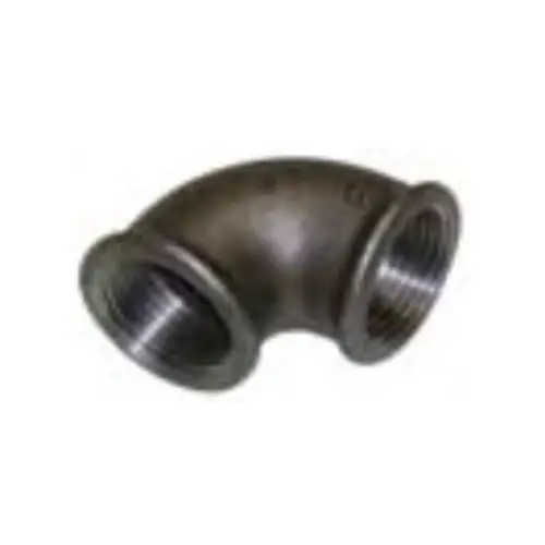 [11JN5B] Black iron Bend F x F 3/4"