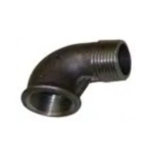 [11JN5BA] Black iron Bend M x F 3/4"