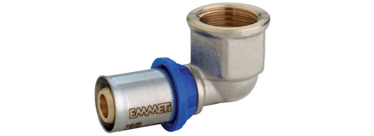 [11LE16NB4ℙ10] ⌂ Gerpex TH.prof 16x1/2"Fi Elbow 28101330 Bag(10)
