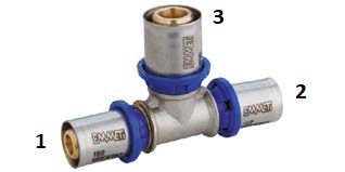 ⌂ Gerpex TH.prof 20x16x16 Tee 28101982