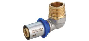 ⌂ Gerpex TH.prof 20x1/2"Mi Elbow 28101346