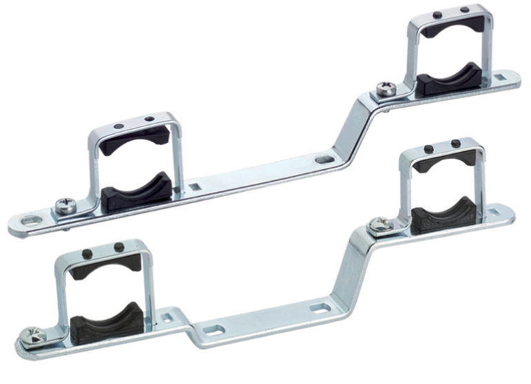 [11LMK222] ⌂ Emmeti Topsan Double  Manifold Bracket Pair 3/4"90011530