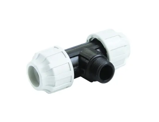 [11M32FM6] Mdpe 32 x32 x1"Mi Tee HD711032