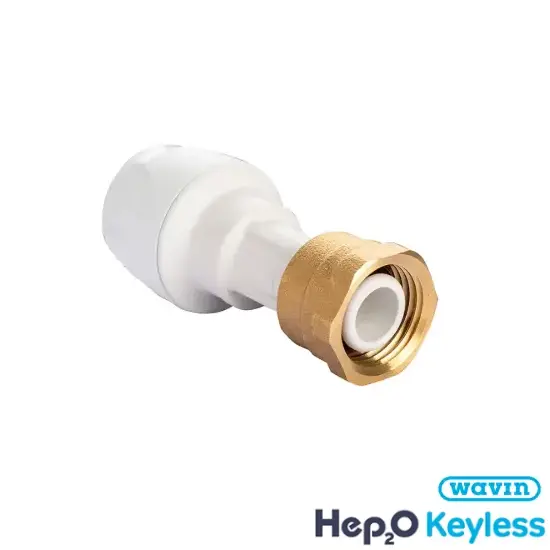 Hep2o 15 x 3/4" Tap connector KeyLess