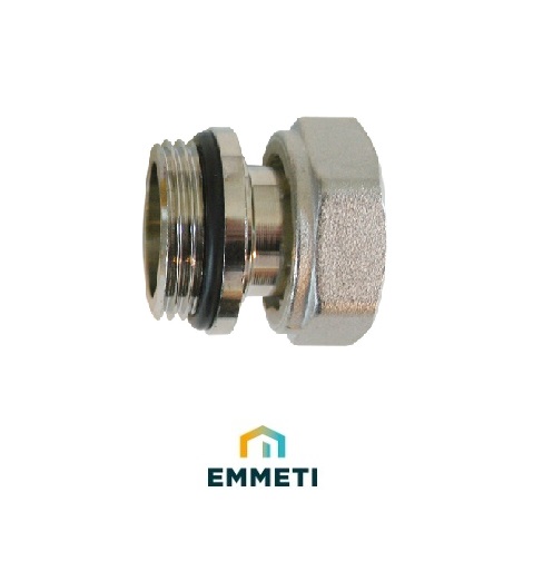 [11UEMEXT,MF1] ⌂ Emmeti UFH Manifold 1"Mi x 1"Fi Union (pair)