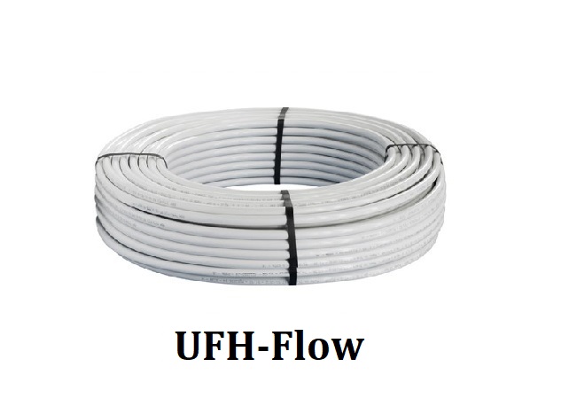 [11UH16300] HL UFH Alu Pipe 16mm 300m WH