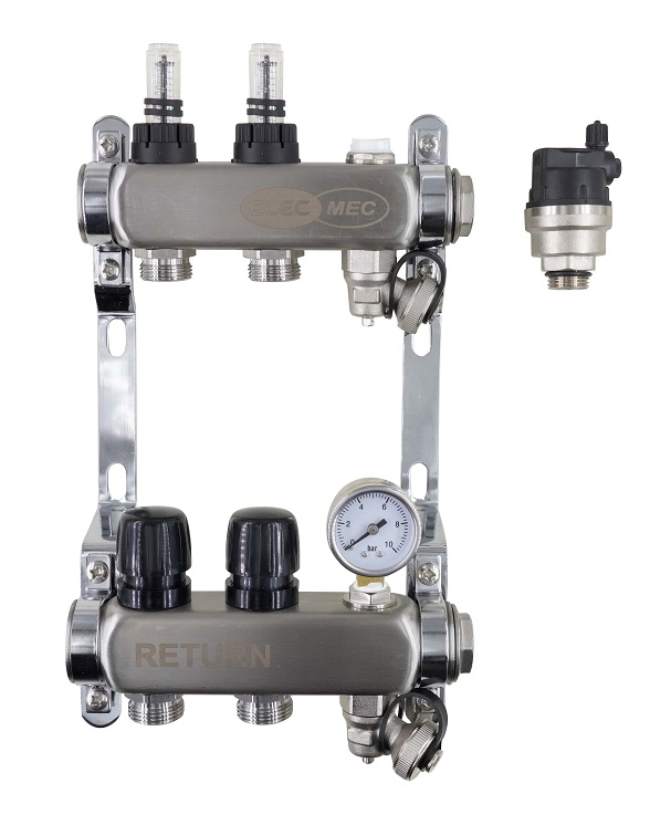 [11UHM2] HL UFH Manifold 2 Port