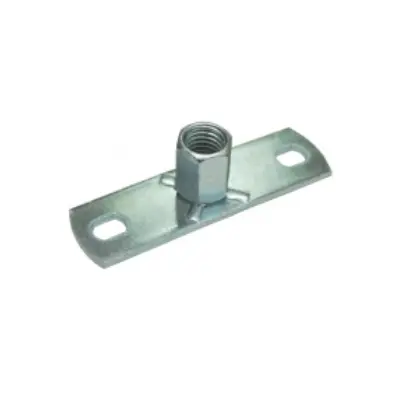 Rubber lined Steel Female Baseplate 10mm