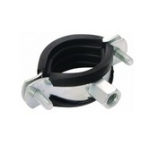 Rubber Lined Clip Steel 15mm