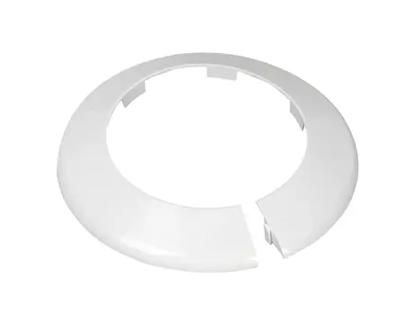 Pipe Cover Plate 110mm White
