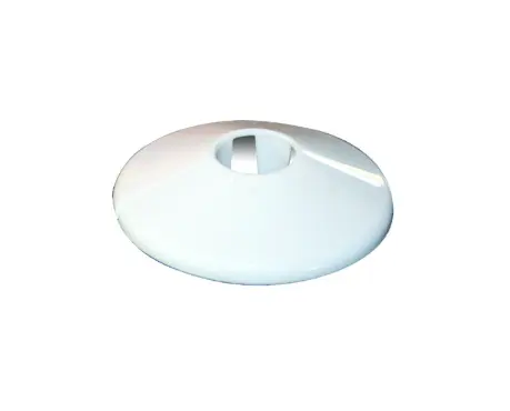 Pipe Cover Plate 15mm White