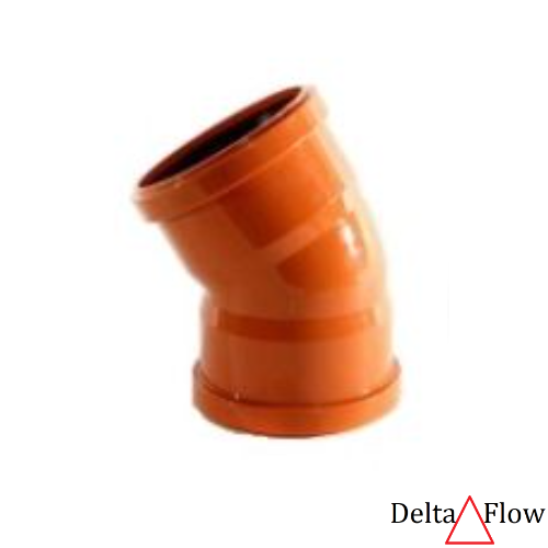 [12U4B42] UG 4" Bend 45°🔸2skt⟁ᴰ