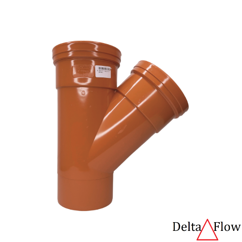 UG 4" Y Tee 45° 2skt🔸ᴰ