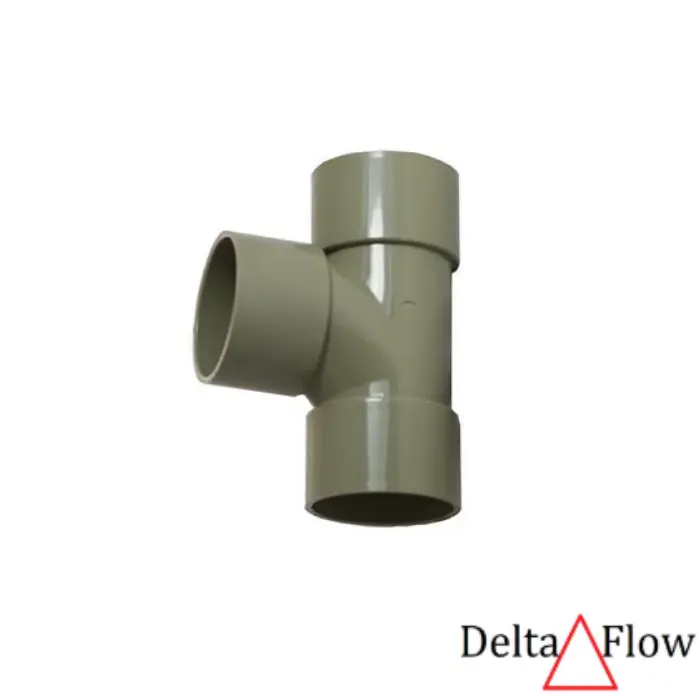 Solvent Waste 50mm Tee⟁ᴰGrey