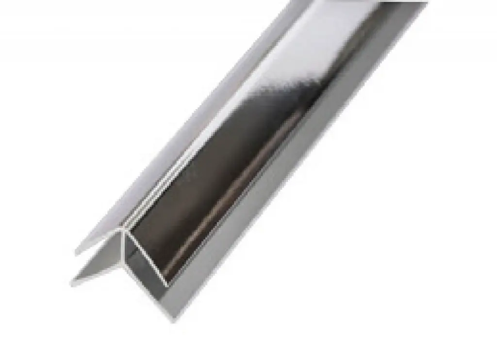 [434PVCKr.FFT10ECC] HydroPanel External Corner Chrome ABS