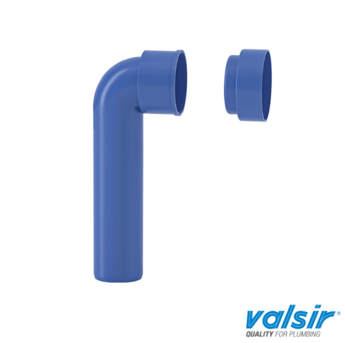 Acoustic 32mm SPGT LONG Bend 87° SSkt BLUE
