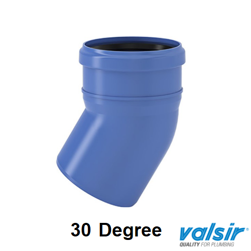 [12VS4B31] Acoustic 110mm Bend 30° SSkt Blue VS0650453