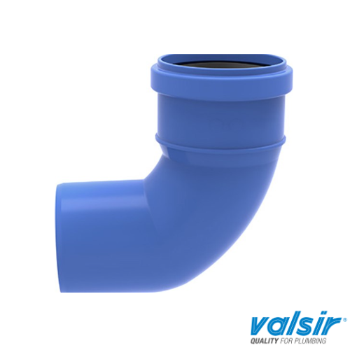 [12VS4B91.long] Acoustic 110mm Bend 92° SSkt long BlueVS0652905