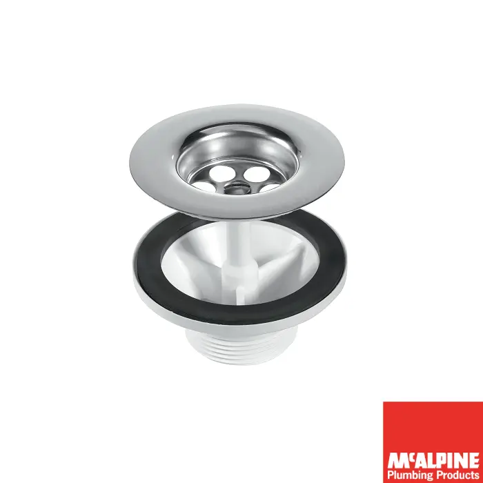 Belfast sink waste noStrainer 🅼ᶜBSW6CP2H