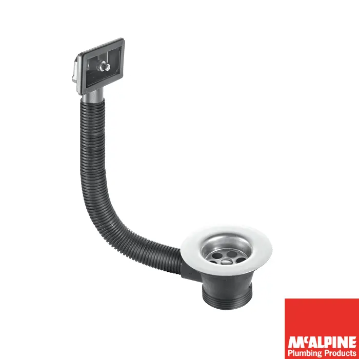 Sink Waste 85mm ▭ovFlow 🅼ᶜFSW2PR