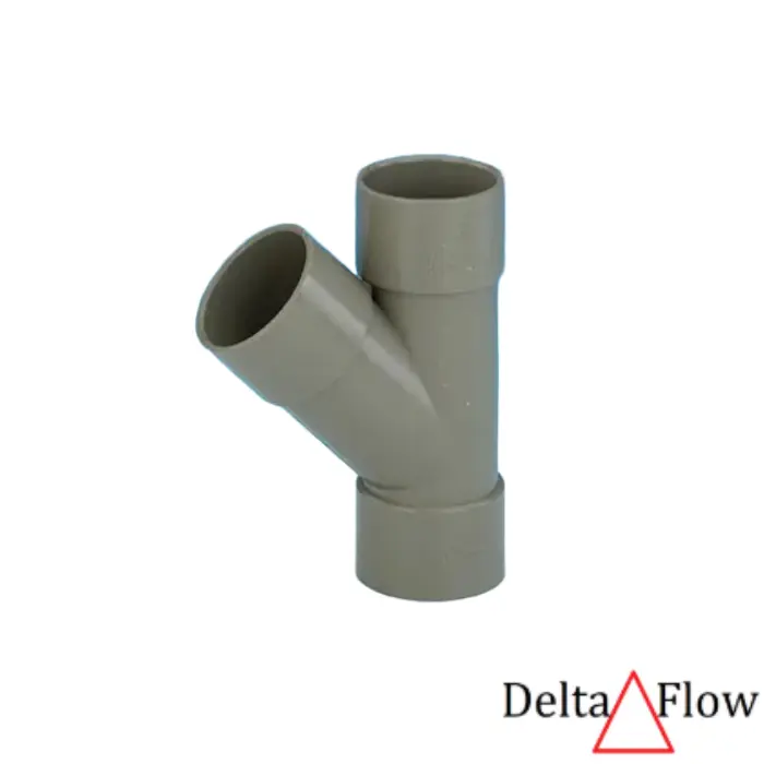 [124FY▨ᴮW2170Go] SoLv Waste 40mm Y.Branch 45°▨ᴮW2170Go Grey