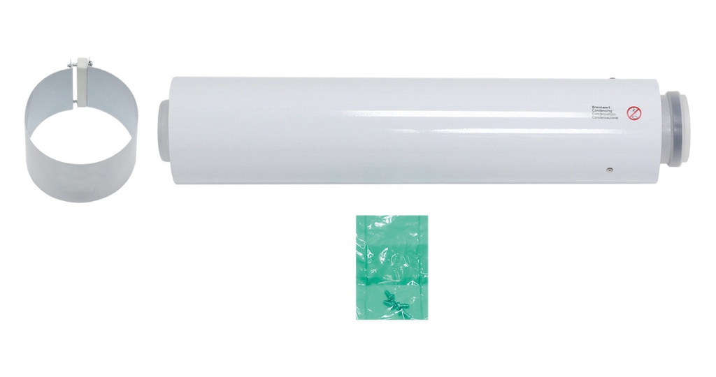 [174GWF4X05] GlowWorm Flue 100 Ext 500mm 20257007