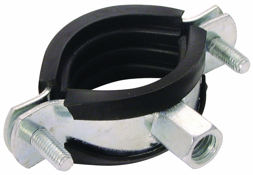 [174VLF5KR] Flue 125 Clip Rubbered Lined