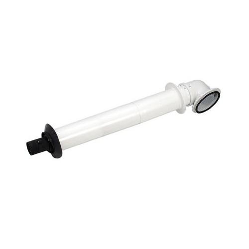 Worcester Horz Flue Kit LONG Telesc 570-790mm 7716191171
