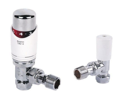 [181TTA.0705180] TRV4 Angle White-Chrome Drayton