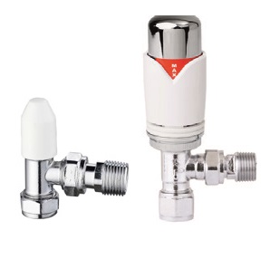 [181TTA.TPLSTRVRA] TRV Angle White-Chrome K.THERM