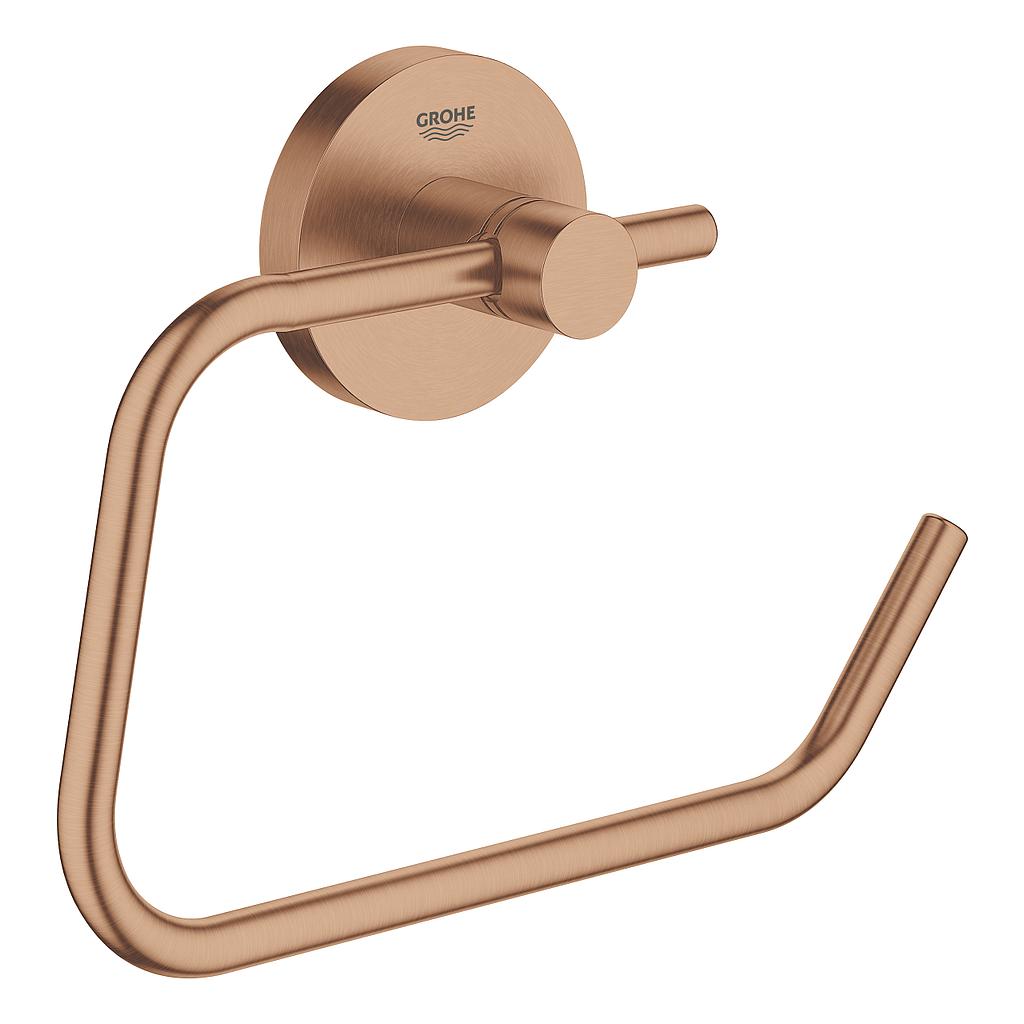 [48Gr.40689DL1] Grohe Essential Roll Holder brushed Warm Sunset