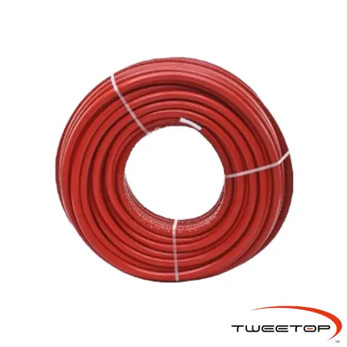 AL 25 Pipe 50m Red Insulated TT