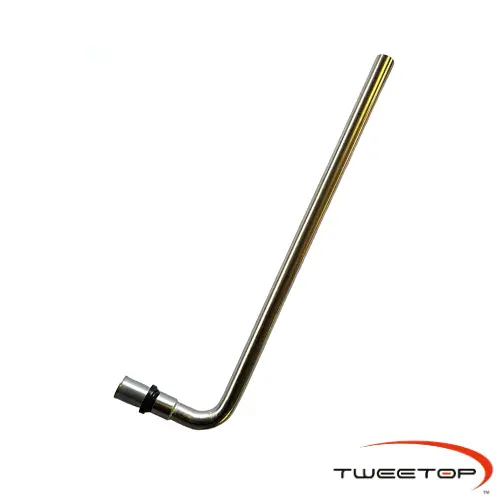 [11LT16DA15B] AL.U-Press 16x15 Elbow Tail Long TT 