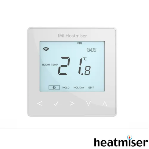 [20PTHNeo12VW] 🕐+©° 12v Prog RoomStat Neo White