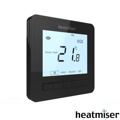 [20PTHNeoAirB] Heatmiser neoAir Black Wireless🕐+©°Prog.stat