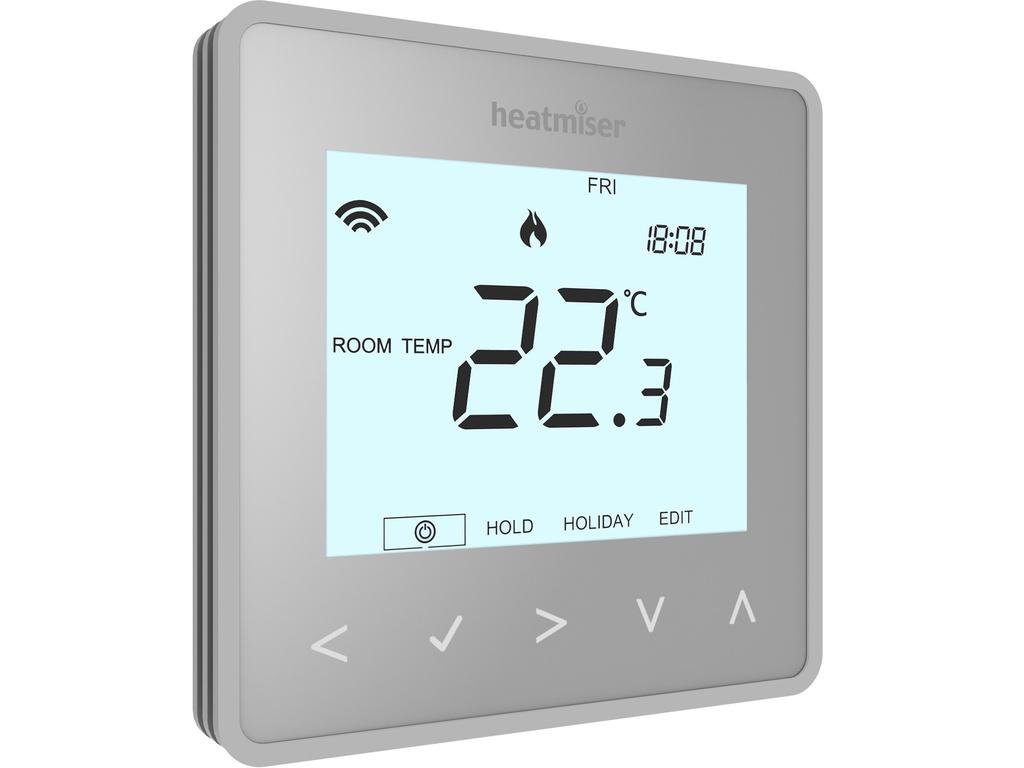 🕐+©° RF Prog RoomStat Neo Air Silver