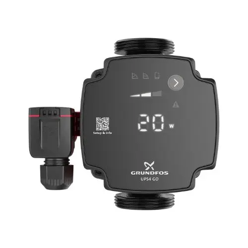 [20PUG.UPS4] Grundfos Heating UPS4 Go 25-65 130 Pump Circulator 93074168