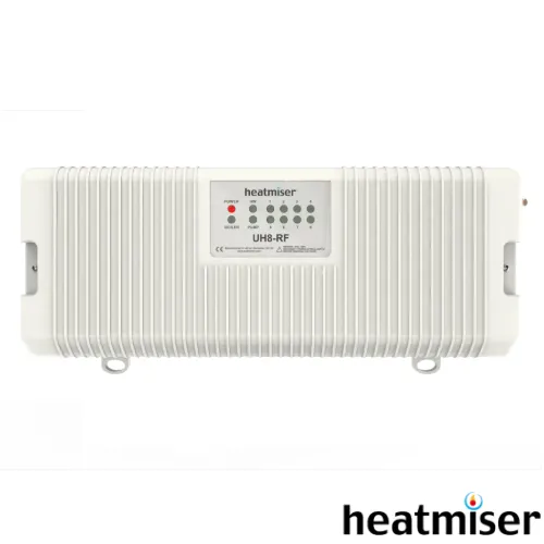 [20WCUH8RF] Heatmiser UH8-RF 8 Zone Wireless Wiring Centre