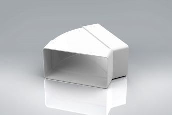 Duct1 110x54 Bend 45°Horizontal