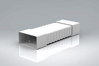 [21D1BF] Duct1 110x54 Bend Flexible