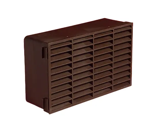 Duct3 220x90 Double grill Brown Manrose 