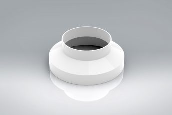 [21D6D4] Duct6 150 to 100 Reducer